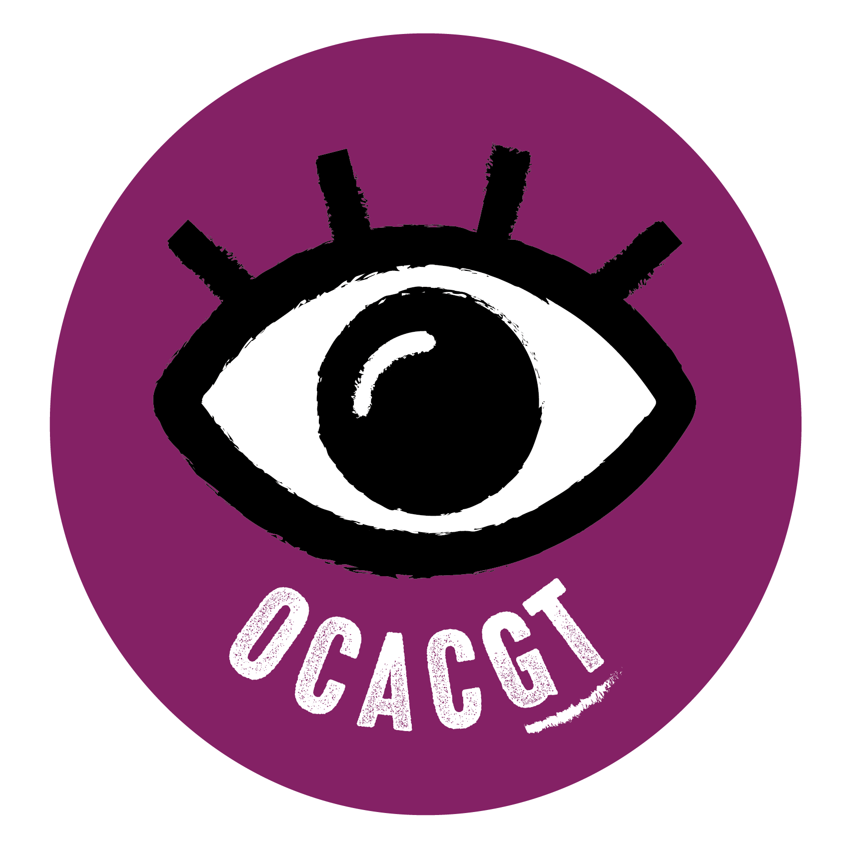 Logo del Observatorio contra el acoso callejero Guatemala - OCACGT -